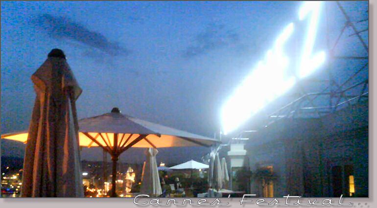 Hotel Martinez top terrace