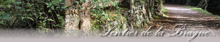Sentier de la brague - titre